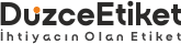 Düzce Etiket Sticker
